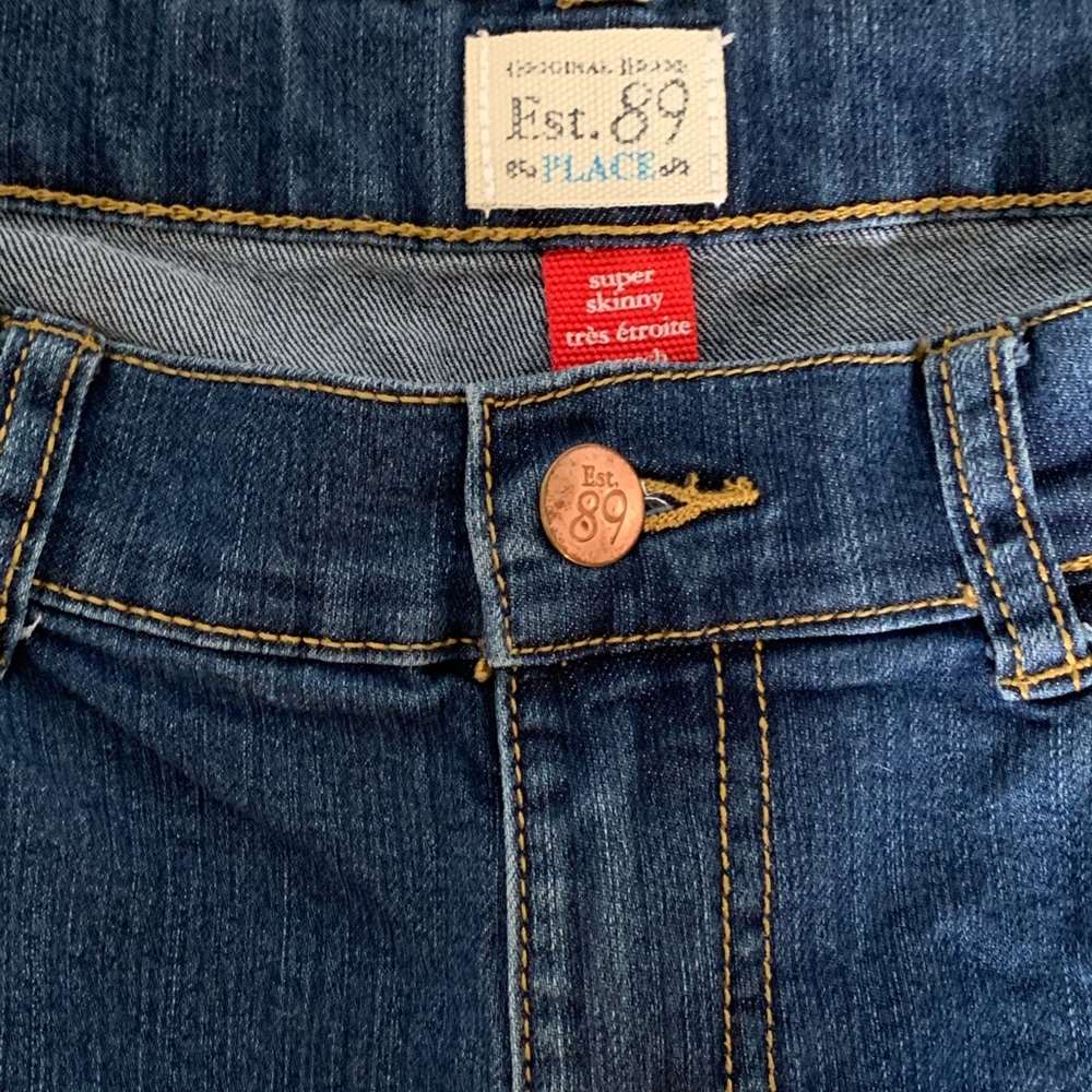 Straight skinny leg jeans